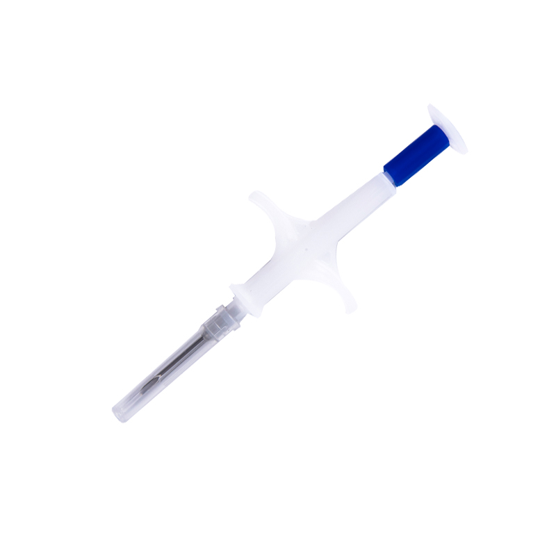 Aplicador do microchip em fundo branco